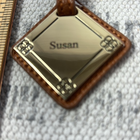 Tan Personalized Key Fob - Picture 6 of 7